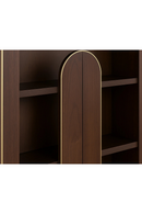 Natural Walnut Arched Cabinet | Liang & Eimil Butka | Oroatrade.com