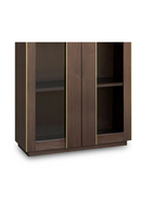 Natural Walnut Arched Cabinet | Liang & Eimil Butka | Oroatrade.com