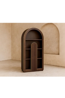 Natural Walnut Arched Cabinet | Liang & Eimil Butka | Oroatrade.com