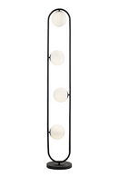White Glass Spheres Floor Lamp | Liang & Eimil Luca | Oroatrade.com