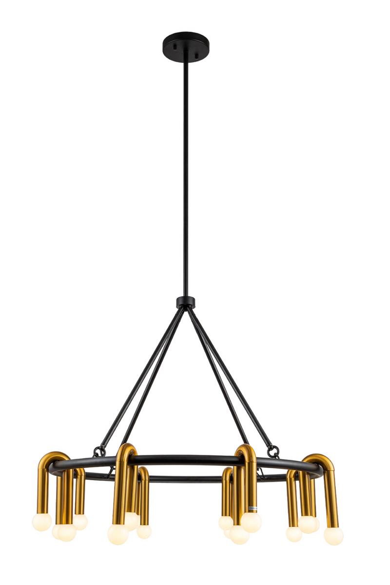 Contemporary Gold Pendant Lamp | Liang & Eimil Melt | Oroatrade.com