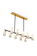 Alabaster Shades Linear Chandelier | Liang & Eimil Amatti | Oroatrade.com