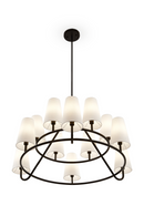 12 Conincal Shades Chandelier | Liang & Eimil Gildan | Oroatrade.com