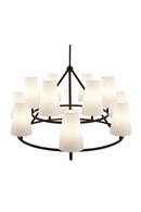 12 Conincal Shades Chandelier | Liang & Eimil Gildan | Oroatrade.com