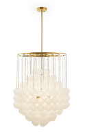 Frosted Glass Orbs Chandelier | Liang & Eimil Moon | Oroatrade.com
