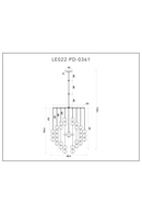 Frosted Glass Orbs Chandelier | Liang & Eimil Moon | Oroatrade.com