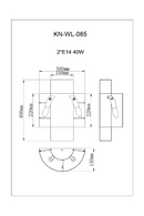 Modern Metallic Wall Lamp | Liang & Eimil Logan | Oroatrade.com