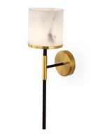 Alabaster Cylinder Wall Lamp | Liang & Eimil Callum | Oroatrade.com