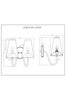 White Linen Wall Lamp | Liang & Eimil Gildan | Oroatrade.com