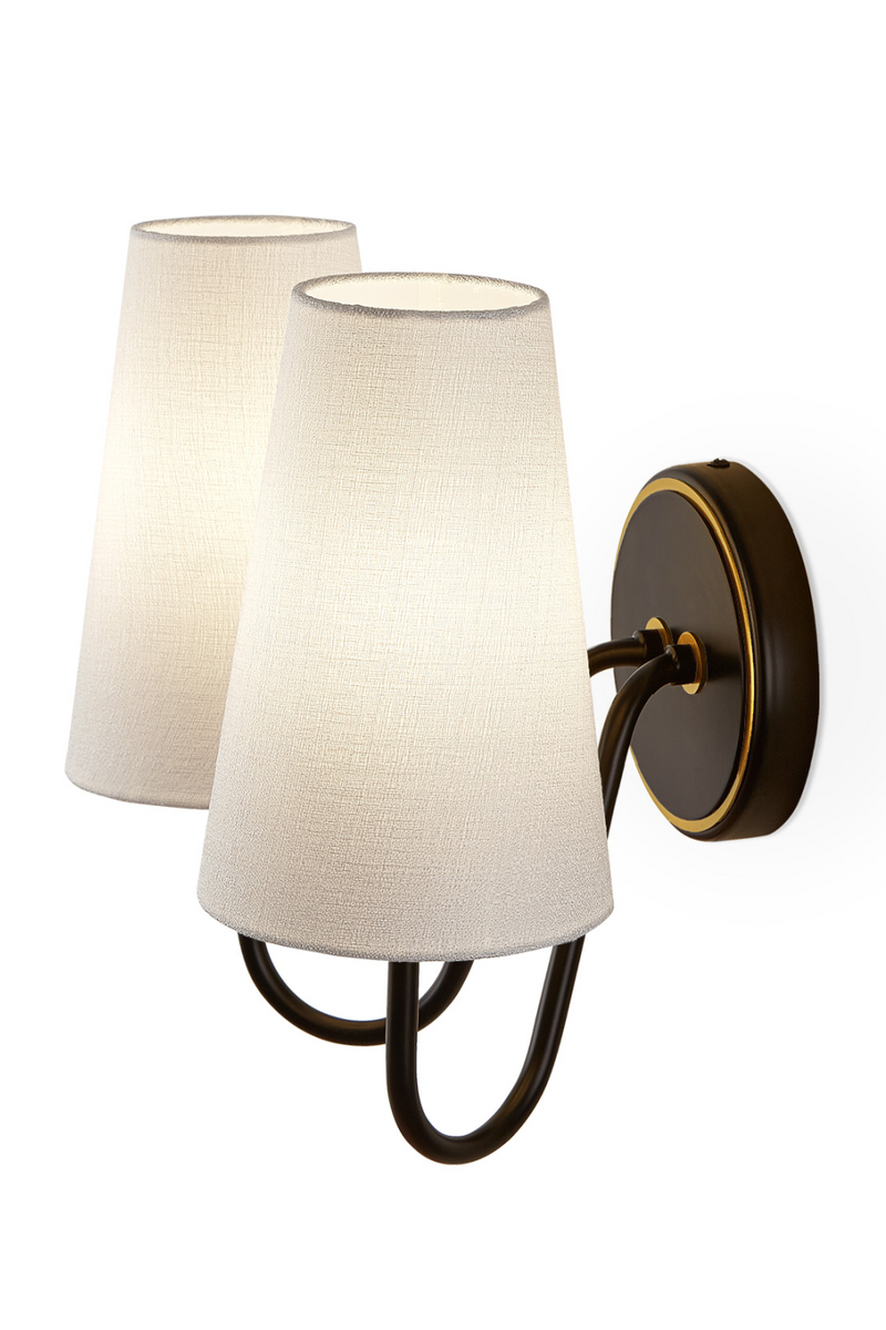 White Linen Wall Lamp | Liang & Eimil Gildan | Oroatrade.com