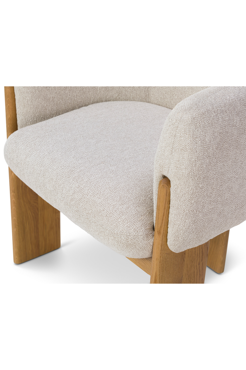 Bouclé Modern Dining Chair | Liang & Eimil Lucca | Oroatrade.com