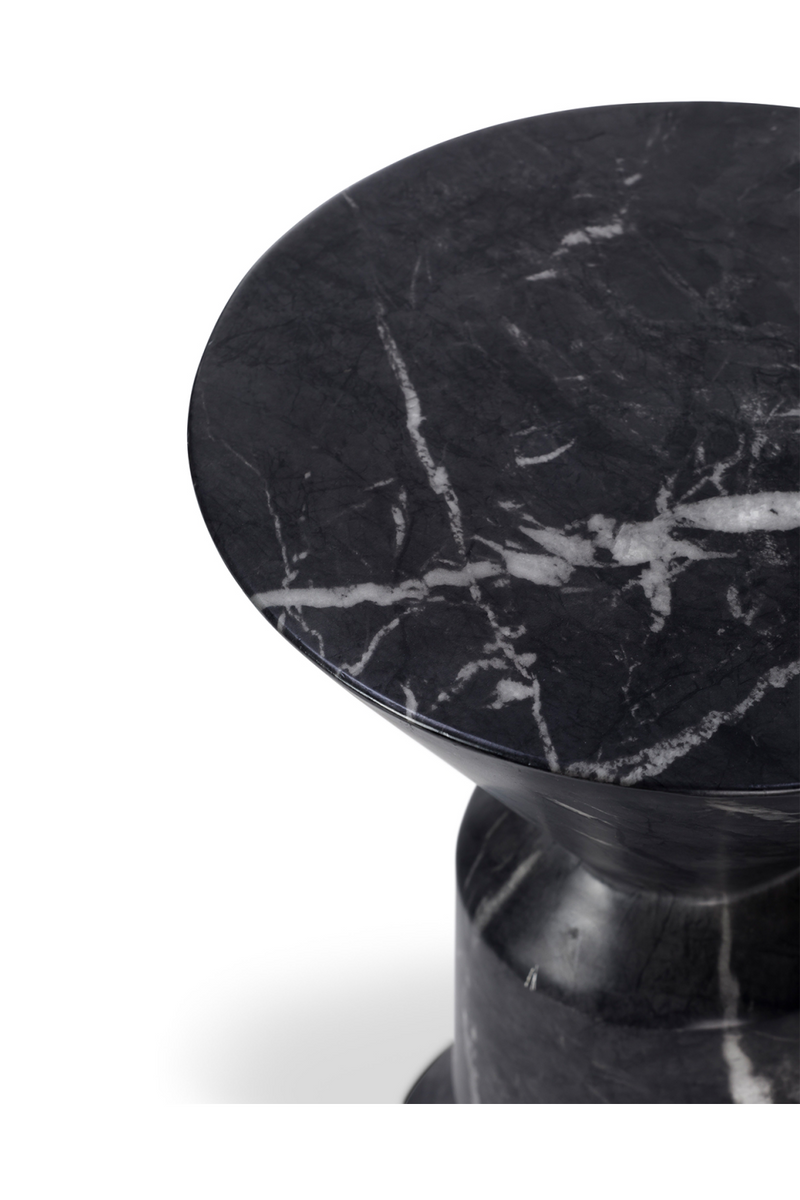Black Marble Geometrical Side Table | Liang & Eimil Argos | Oroatrade.com