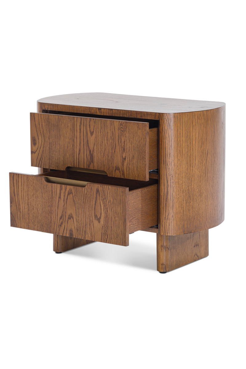 Oak 2-Drawer Bedside Table | Liang & Eimil Lettos  | Oroatrade.com