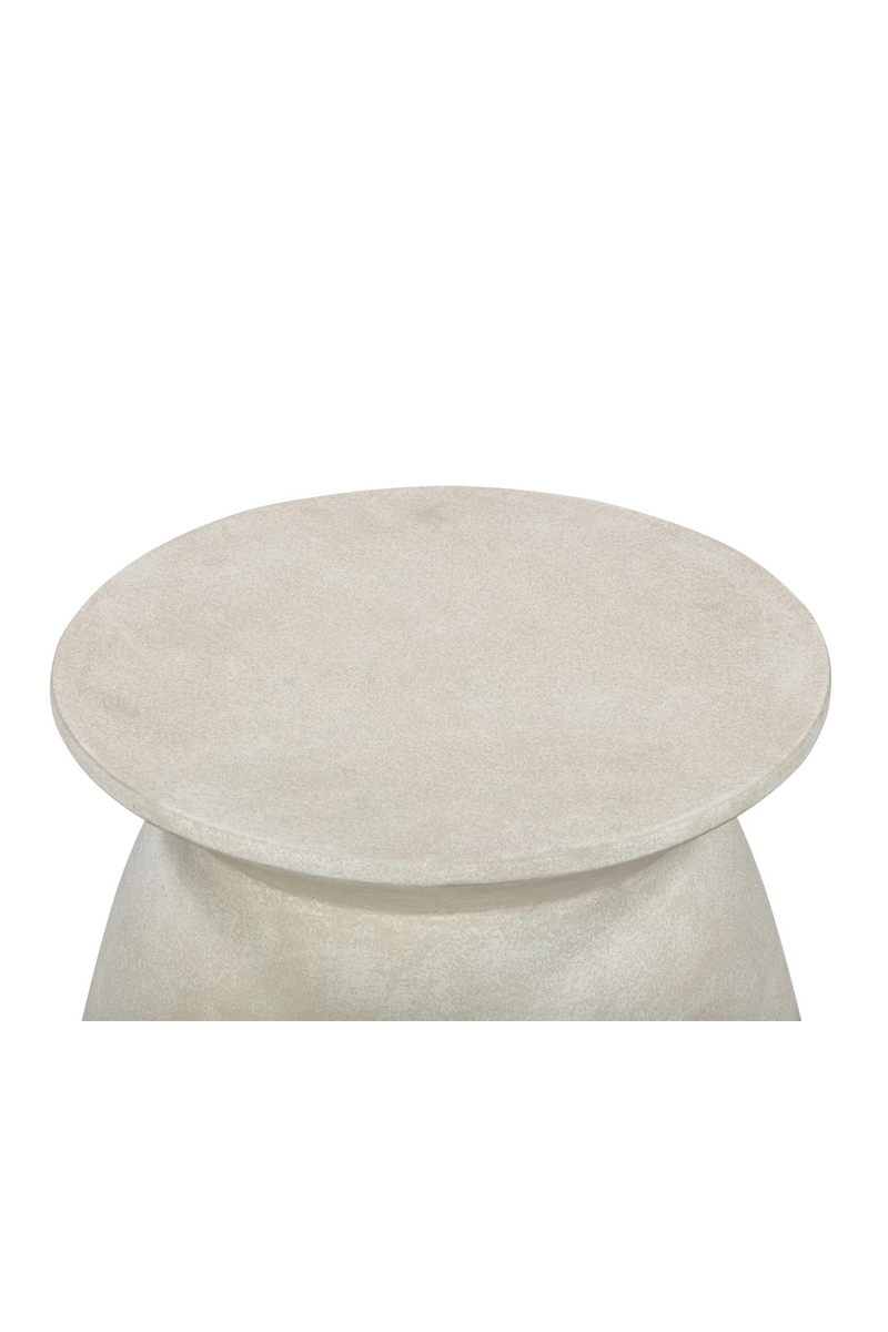 Ivory Concrete Sculptured Side Table | Liang & Eimil Poki | Oroatrade.com