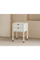 White Wooden 2-Drawer Bedside Table | Liang & Eimil Alcudia | Oroatrade.com