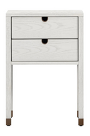 White Wooden 2-Drawer Bedside Table | Liang & Eimil Alcudia | Oroatrade.com