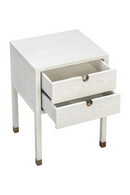 White Wooden 2-Drawer Bedside Table | Liang & Eimil Alcudia | Oroatrade.com