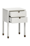 White Wooden 2-Drawer Bedside Table | Liang & Eimil Alcudia | Oroatrade.com