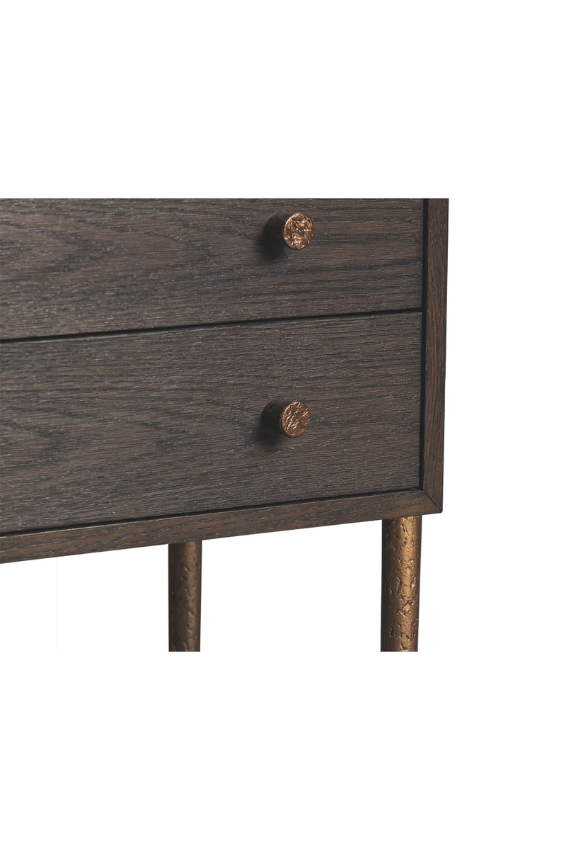 Oak 2-Drawer Bedside Table | Liang & Eimil Nella | Oroatrade.com