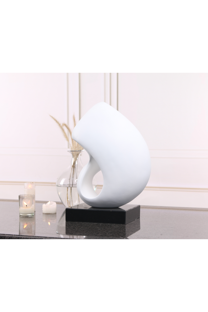 Modern White Abstract Sculpture | Liang & Eimil Lorenzo | Oroatrade.com