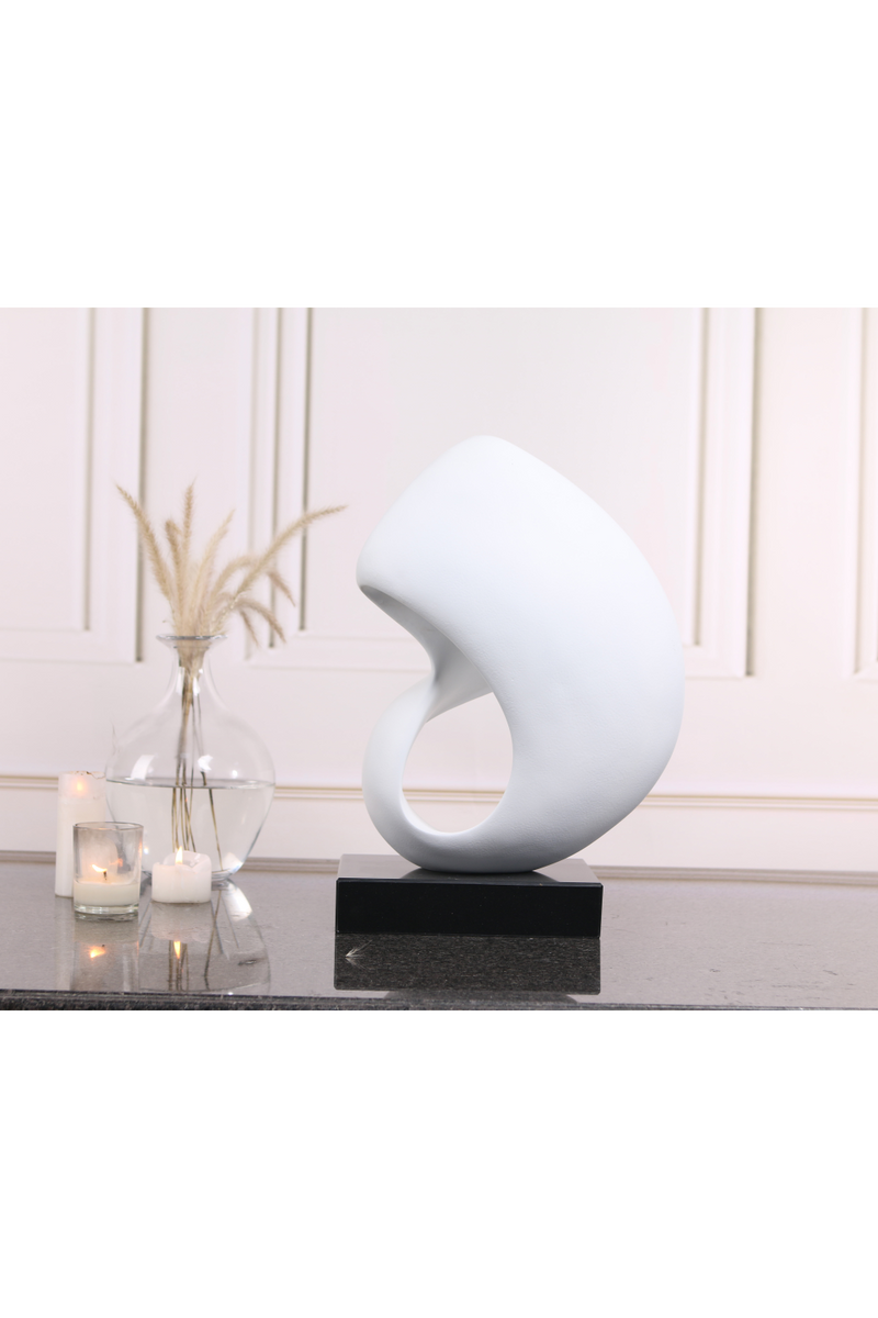 Modern White Abstract Sculpture | Liang & Eimil Lorenzo | Oroatrade.com