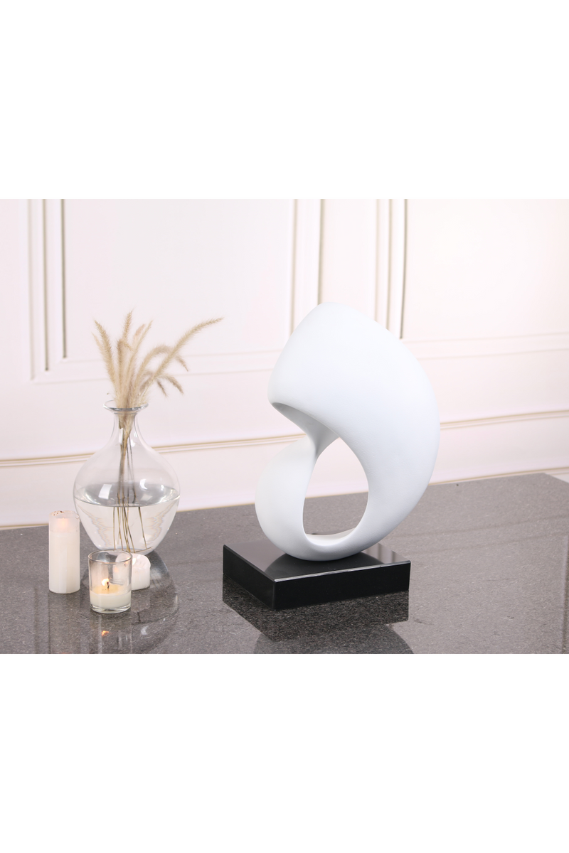 Modern White Abstract Sculpture | Liang & Eimil Lorenzo | Oroatrade.com