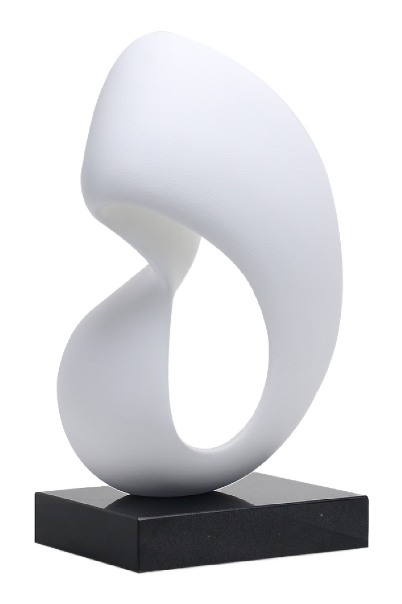 Modern White Abstract Sculpture | Liang & Eimil Lorenzo | Oroatrade.com