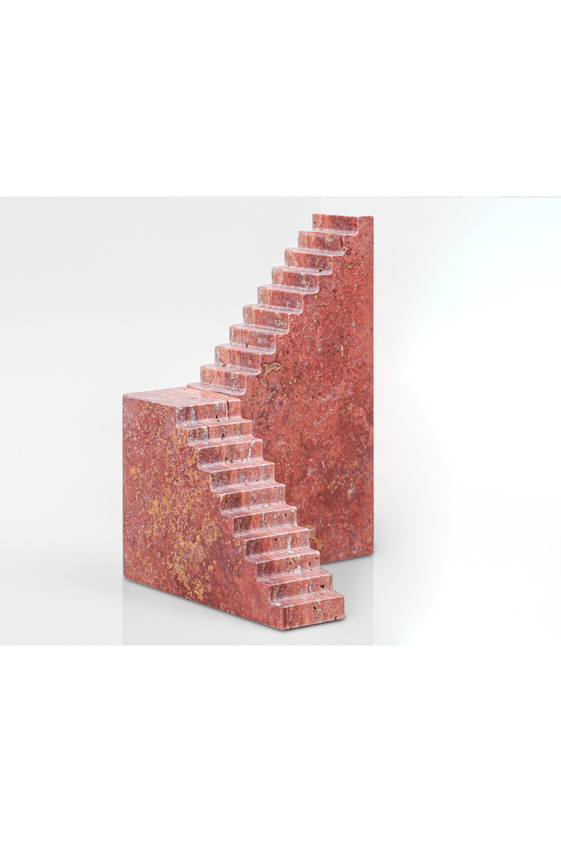 Red Staircase Sculpture | Liang & Eimil Liliana | Oroatrade.com