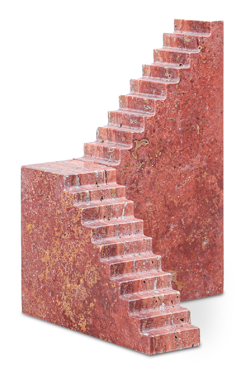 Red Staircase Sculpture | Liang & Eimil Liliana | Oroatrade.com