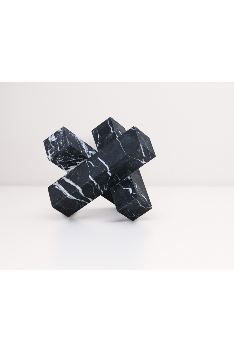 Black Marble Modern Sculpture | Liang & Eimil Jada | Oroatrade.com