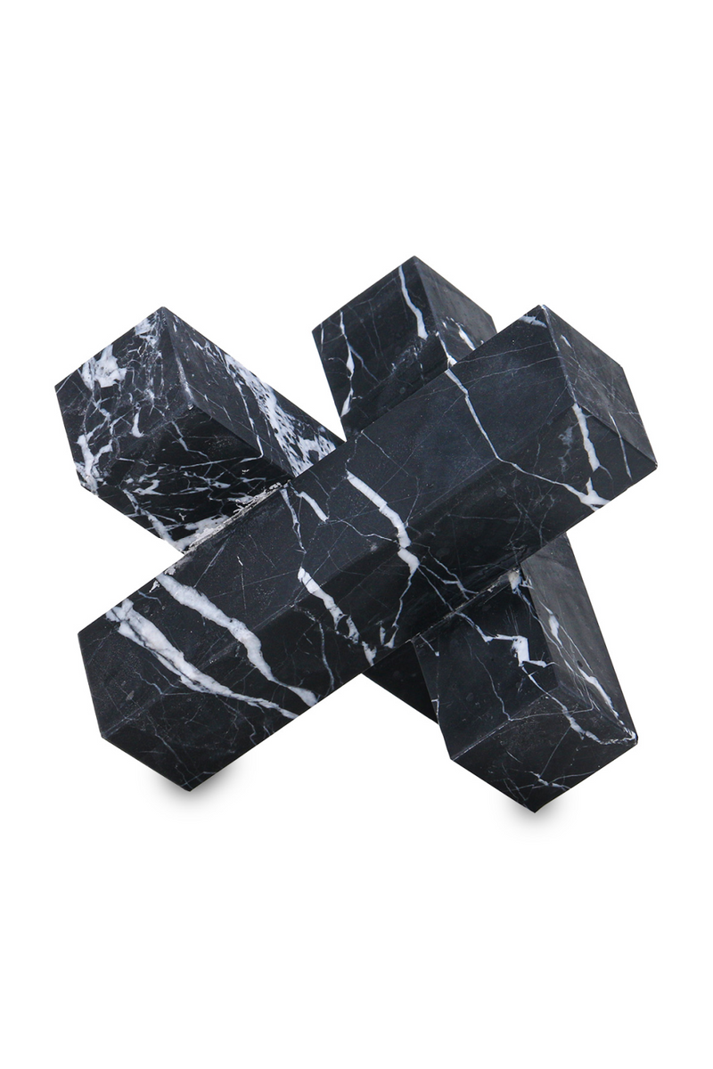 Black Marble Modern Sculpture | Liang & Eimil Jada | Oroatrade.com