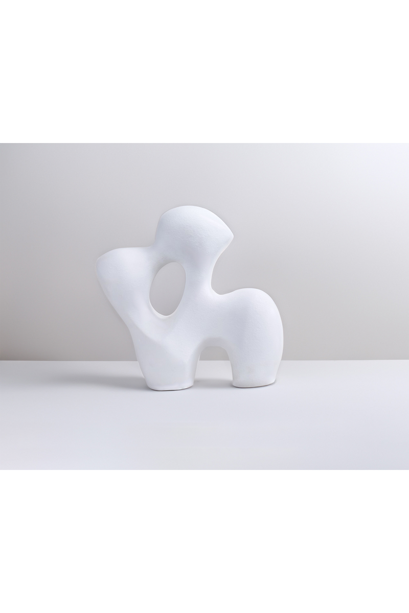 White Geometric Sculpture | Liang & Eimil Ava | Oroatrade.com