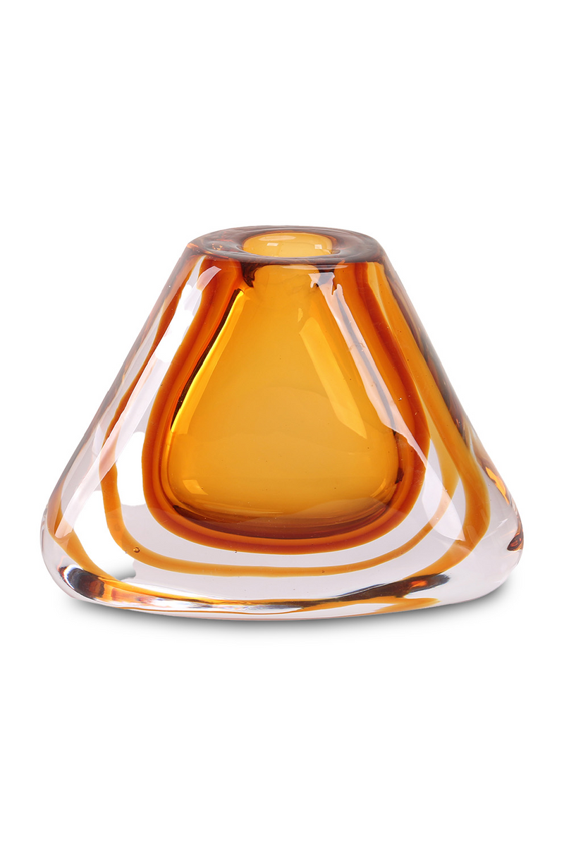 Orange Glass Tapered Vase | Liang & Eimil Angelico | Oroatrade.com