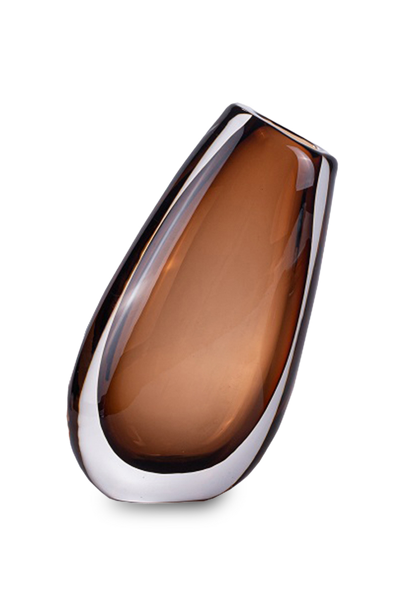 Brown Glass Vase | Liang & Eimil Nagita | Oroatrade.com