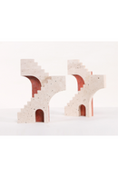 Beige Travertine Stairs Sculpture | Liang & Eimil Arched Legacy | Oroatrade.com