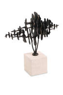 Bronze Abstract Sculpture | Liang & Eimil Echo Crest | Oroatrade.com