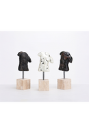 Dark Bronze Torso Sculpture | Liang & Eimil Scarred Elegance