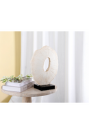 Textured Beige Travertine Sculpture | Liang & Eimil Worn by Time | Oroatrade.com