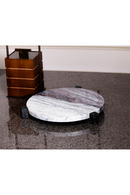 Gray Marble Round Tray | Liang & Eimil Ardus | Oroatrade.com