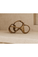 Golden Bronze Looped Sculpture | Liang & Eimil Aion | Oroatrade.com