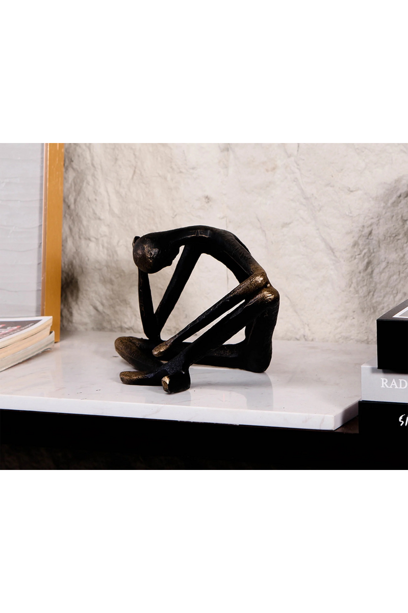 Dark Bronze Human Sculpture | Liang & Eimil Solon | Oroatrade.com