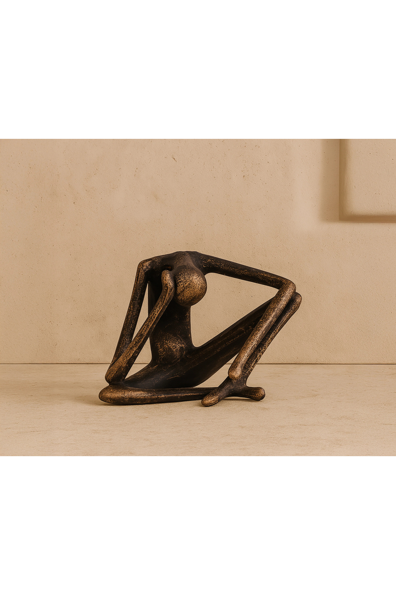Dark Bronze Human Sculpture | Liang & Eimil Solon | Oroatrade.com