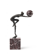 Dark Bronze Woman Sculpture | Liang & Eimil Selene | Oroatrade.com