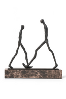 Dark Bronze Sculpture | Liang & Eimil Synaxis | Oroatrade.com