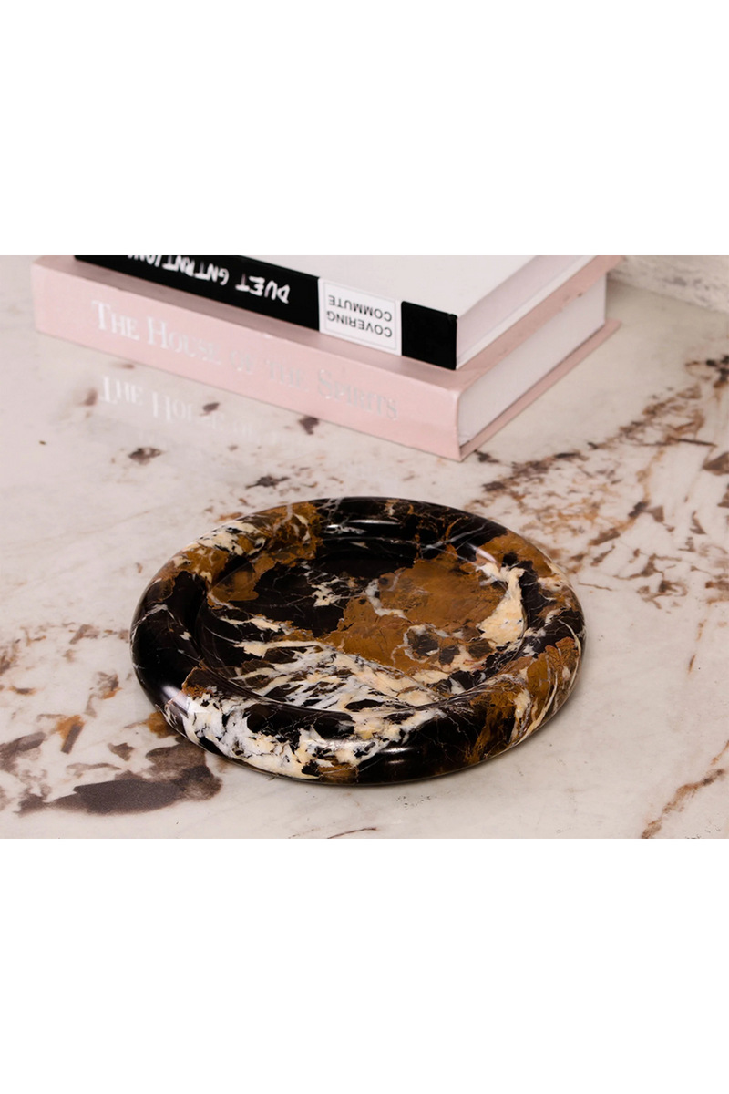 Black & Gold Marble Tray | Liang & Eimil Ophira | Oroatrade.com
