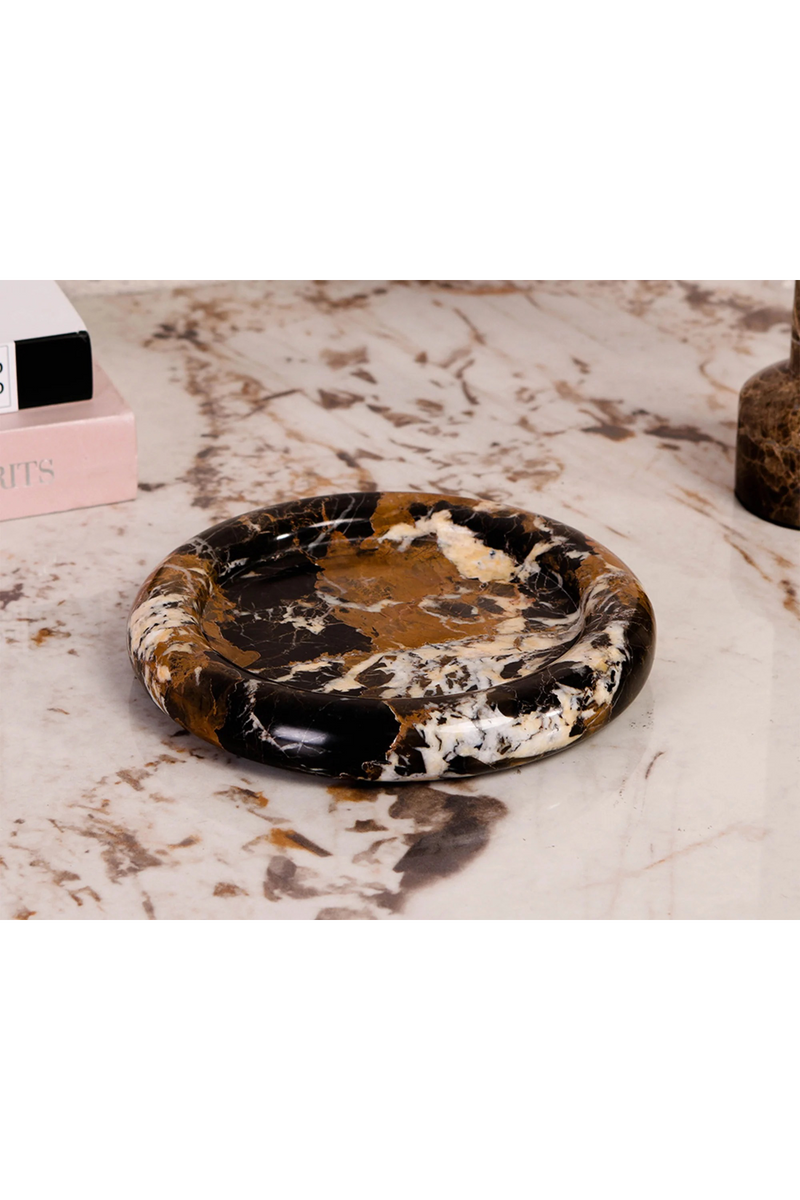 Black & Gold Marble Tray | Liang & Eimil Ophira | Oroatrade.com