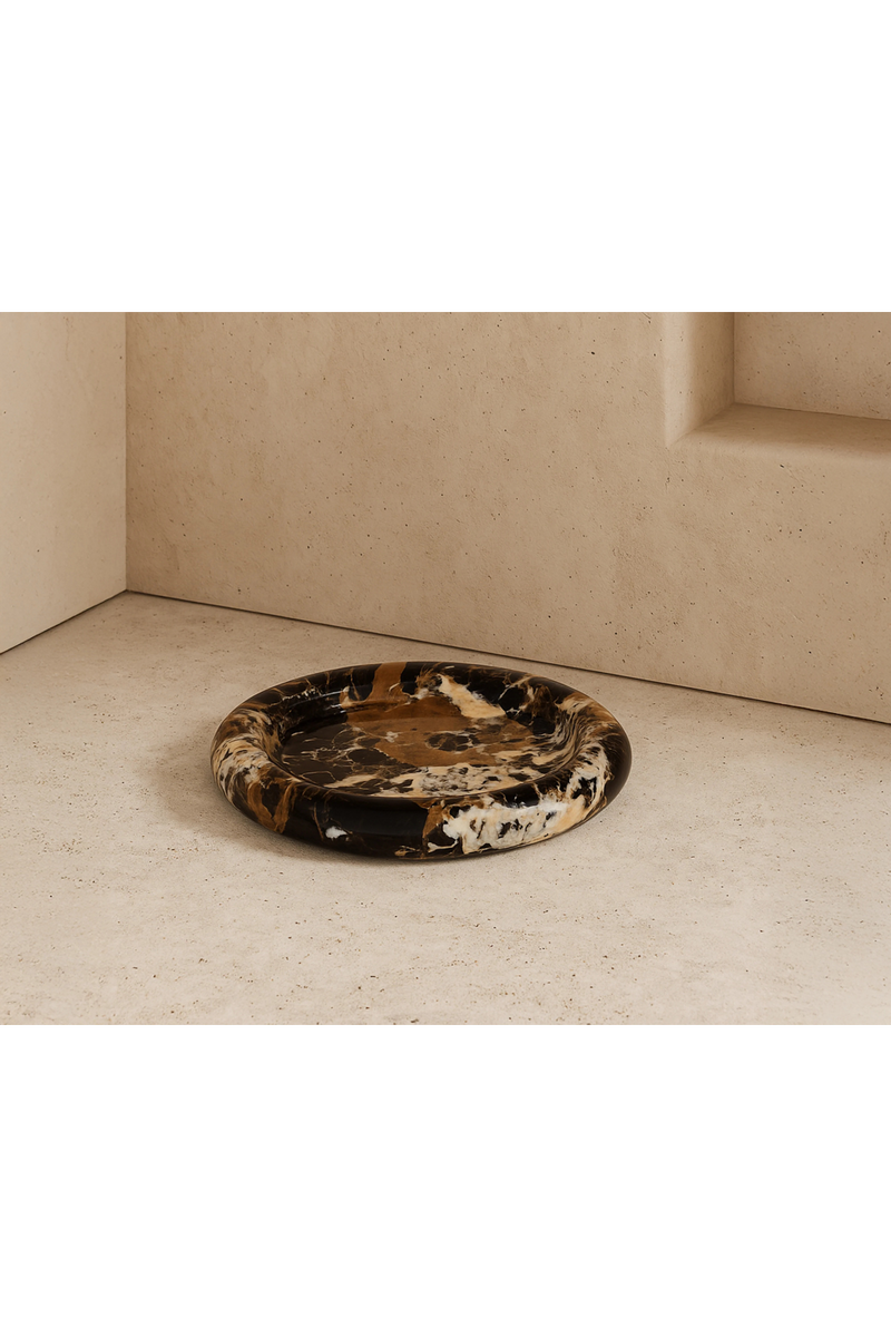 Black & Gold Marble Tray | Liang & Eimil Ophira | Oroatrade.com