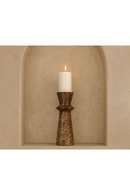 Dark Brown Marble Candle Holder | Liang & Eimil Melora | Oroatrade.com