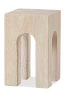 Beige Travertine Sculpture | Liang & Eimil Porte | Oroatrade.com