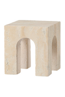 Beige Travertine Sculpture | Liang & Eimil Porte | Oroatrade.com